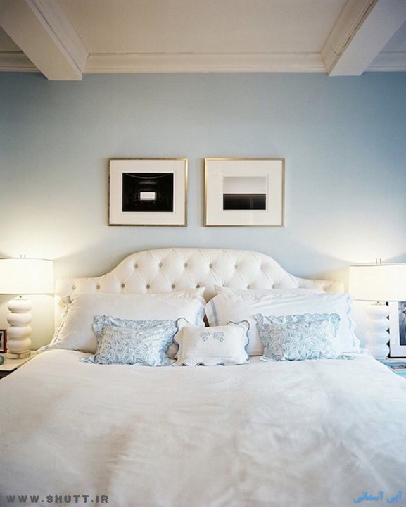 دکوراسیون آبی آسمانی